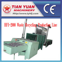 Waste Rag Clothes Fiber Recycling Machines (HFI-2000)